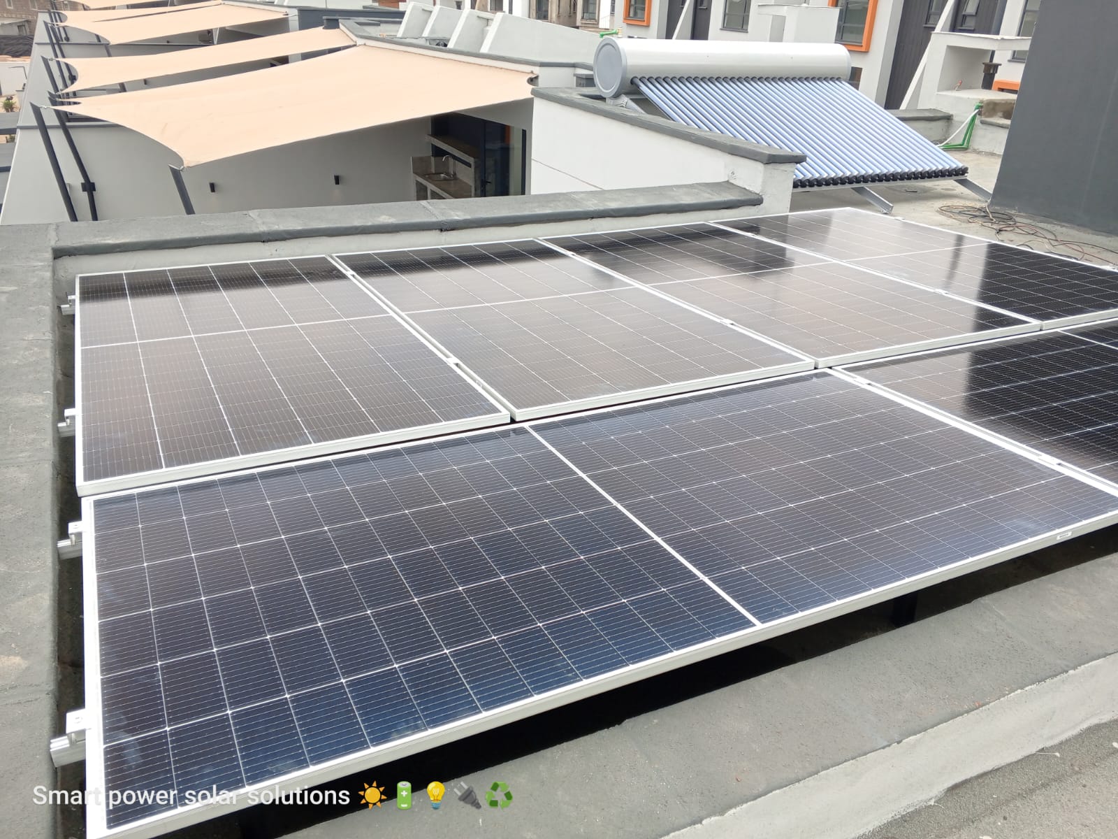Shopping mall solar installation in Nairobi